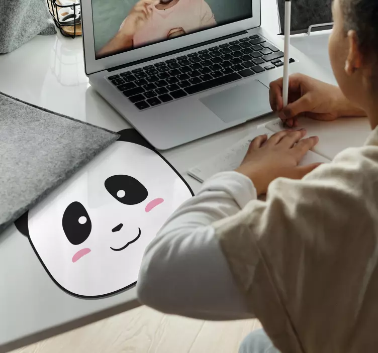 Poggiapolso mouse originale simpatico panda - TenStickers