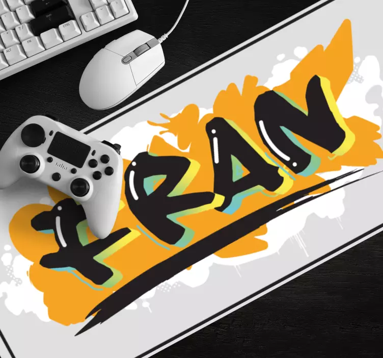 Tappetino mouse personalizzabile stile personalizzato audace - TenStickers