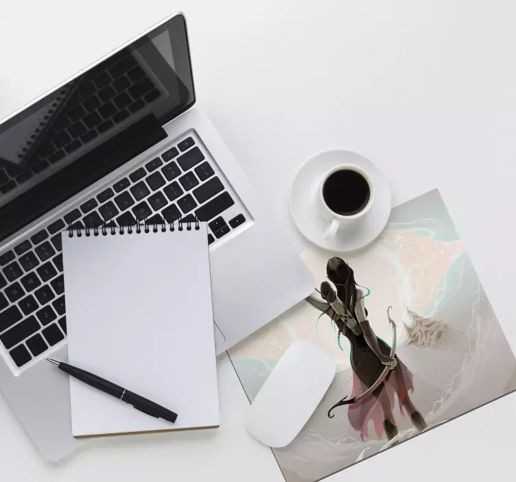 Tappetino mouse anime Elfa - TenStickers