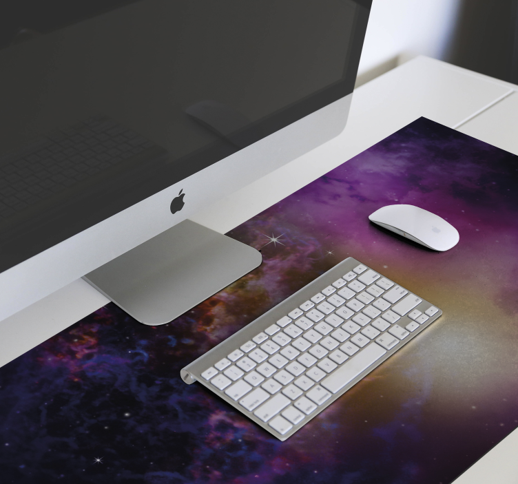 Tappetino per mouse da gioco nebulosa - TenStickers