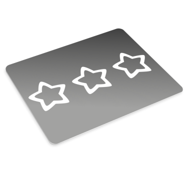 Tappetino mouse con motivi e texture stelle alla moda - TenStickers