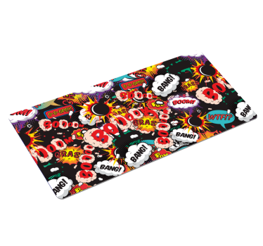Mouse pad in vinile boom gaming - TenStickers