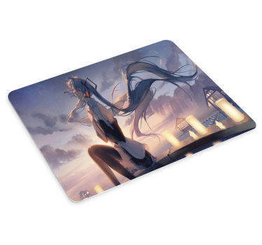Tappetino per mouse anime Ragazza del giocatore di anime - TenStickers
