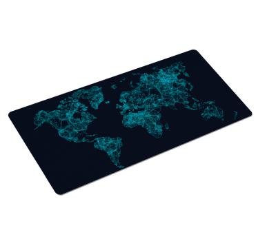 Tappetino mouse mappamondo - TenStickers