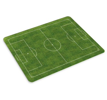 Tappetino mouse Campo da calcio - TenStickers