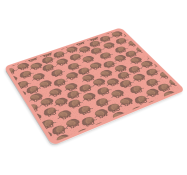 Tappetino mouse originale motivo riccio carino - TenStickers