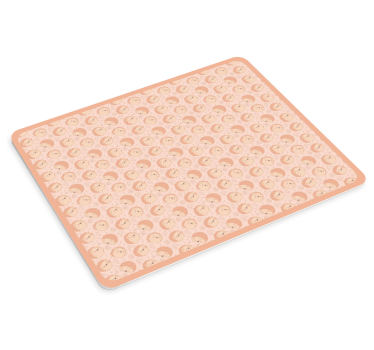 Tappetino mouse con motivi e texture facce carine - TenStickers