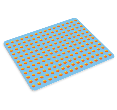 Tappetino mouse con motivi e texture pois luminosi - TenStickers