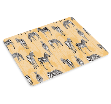 Tappetino mouse con motivi e texture stampa zebra - TenStickers