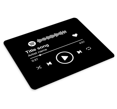 Tappetino per mouse con nome Spotify - TenStickers