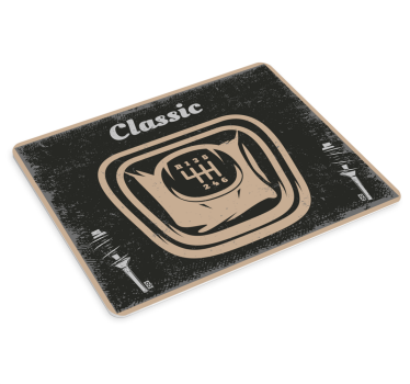 Tappetino mouse originale cambio classico - TenStickers