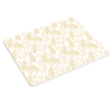 Tappetino mouse con motivi e texture foglie - TenStickers