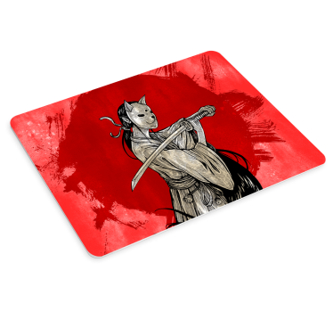 Tappetino per mouse anime Anime samurai - TenStickers