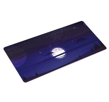 Tappetino mouse originale scena notturna al chiaro di luna - TenStickers