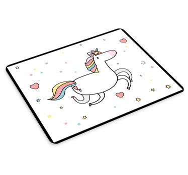 Tappetino mouse anime gioco di unicorno fantasioso - TenStickers