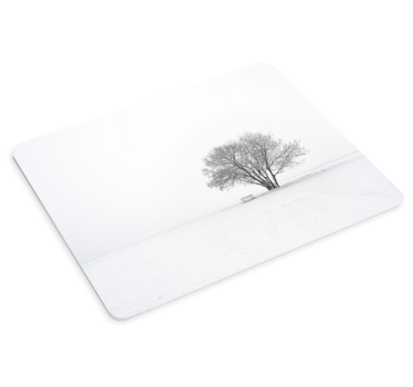 Tappetino mouse originale scena albero solitario - TenStickers