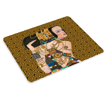 Tappetino mouse originale ritratto di donna elegante - TenStickers