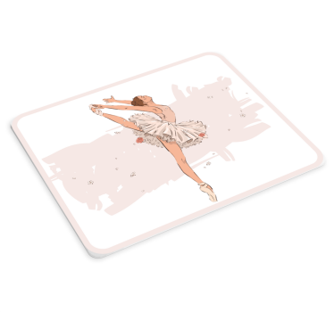 Mouse pad originale Bella ballerina - TenStickers