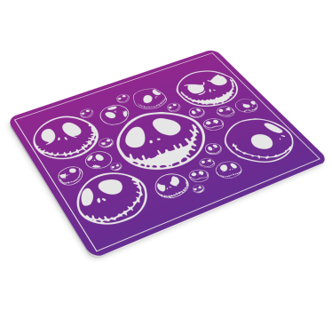Tappetino mouse anime con motivi teschi giocosi - TenStickers