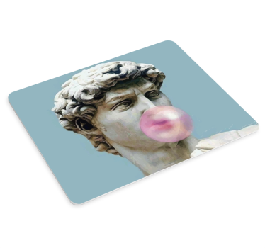 Tappetino mouse originale scultura in marmo gorgogliante - TenStickers