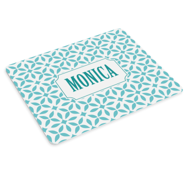 Tappetino mouse personalizzabile nome elegante - TenStickers