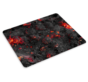 Tappetino mouse originale texture roccia lavica - TenStickers