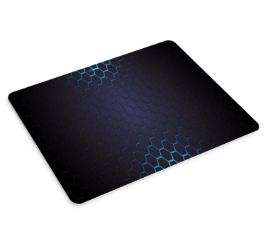 Tappetino mouse con motivi e texture superficie esagonale - TenStickers