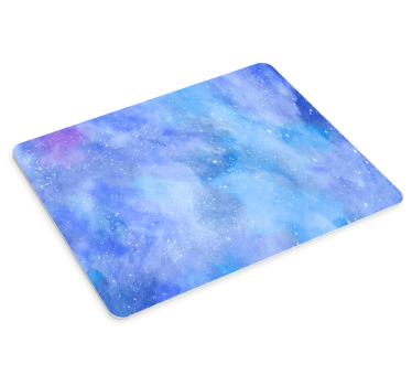 Tappetino mouse con motivi e texture galattica stellata - TenStickers