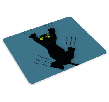 Mouse pad originale Gatto divertente che afferra il tappetino per - TenStickers