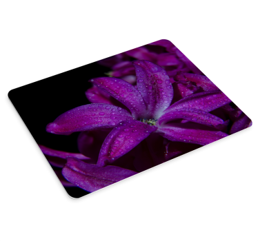 Tappetino mouse originale fiore vibrante in primo piano - TenStickers