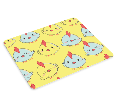 Tappetino mouse anime personaggi di pulcini incantevoli - TenStickers