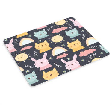 Tappetino mouse anime modello animale carino - TenStickers