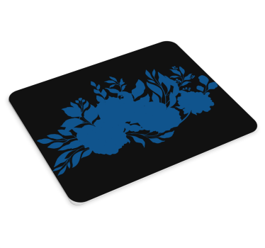 Tappetino mouse originale elemento foglia botanica - TenStickers