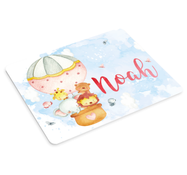 Tappetino mouse personalizzabile avventura con palloncini - TenStickers
