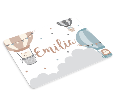 Tappetino mouse personalizzabile palloni aerostatici - TenStickers