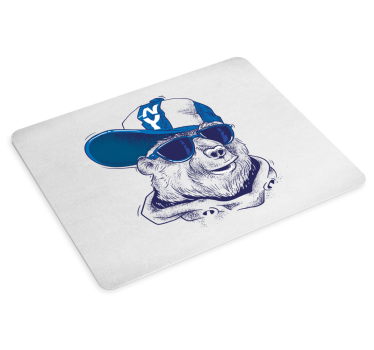 Tappetino mouse originale orso carino - TenStickers