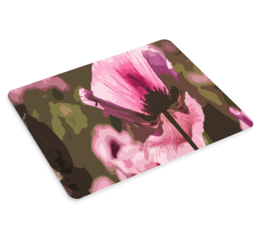 Tappetino mouse originale arte astratta floreale - TenStickers