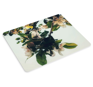 Tappetino mouse originale ramo di melo in fiore - TenStickers