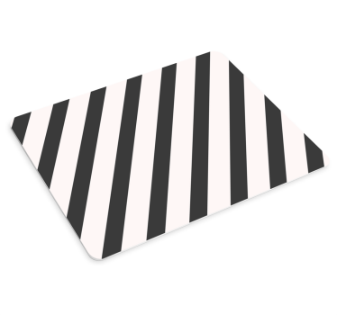Tappetino mouse con motivi e texture a righe eleganti - TenStickers