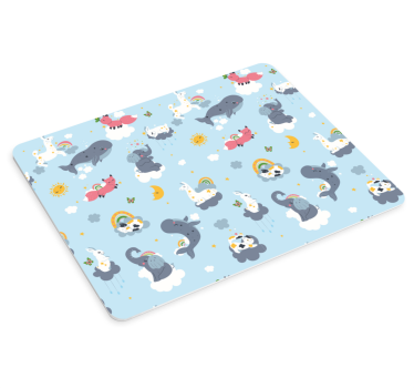 Tappetino mouse originale con motivo animale giocoso - TenStickers