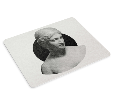 Tappetino mouse originale accento scultura classica - TenStickers