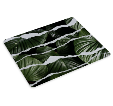 Tappetino mouse originale texture foglie strappate - TenStickers