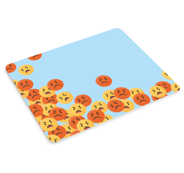 Tappetino mouse originale espressioni emoticon - TenStickers