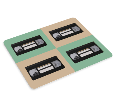 Tappetino mouse originale videocassette retrò - TenStickers