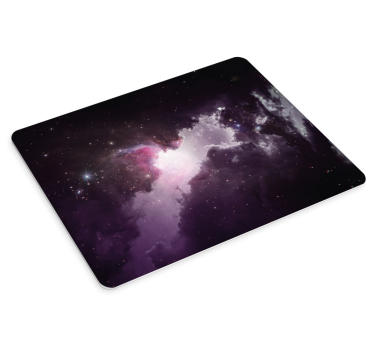 Tappetino mouse mappamondo scena nebulosa cosmica - TenStickers