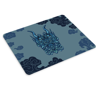 Tappetino mouse anime illustrazione drago - TenStickers