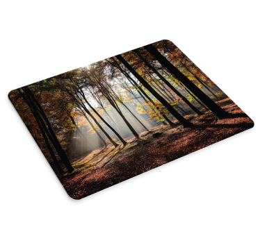 Tappetino mouse originale scena della foresta serene - TenStickers