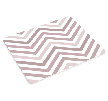 Tappetino mouse con motivi e texture a righe a zigzag - TenStickers