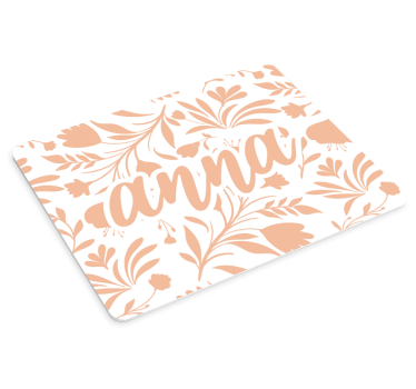 Tappetino mouse personalizzabile evidenziazione botanica - TenStickers