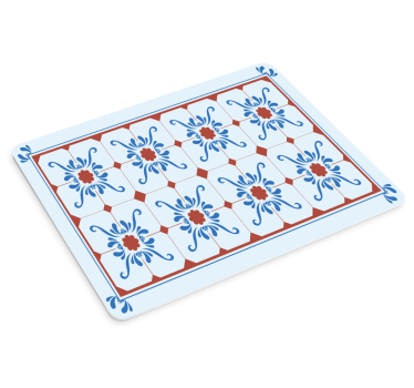 Tappetino mouse con motivi e texture composizione botanica - TenStickers